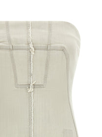 DRKSHDW Bustier Top Grey