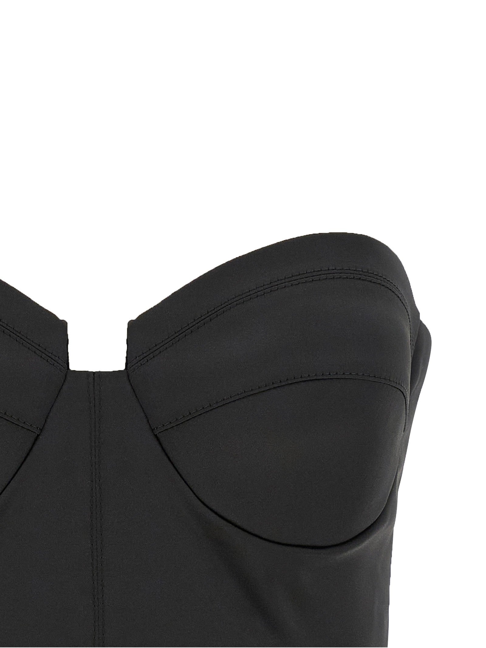 Elisabetta Franchi Bustier Top Black