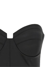 Elisabetta Franchi Bustier Top Black