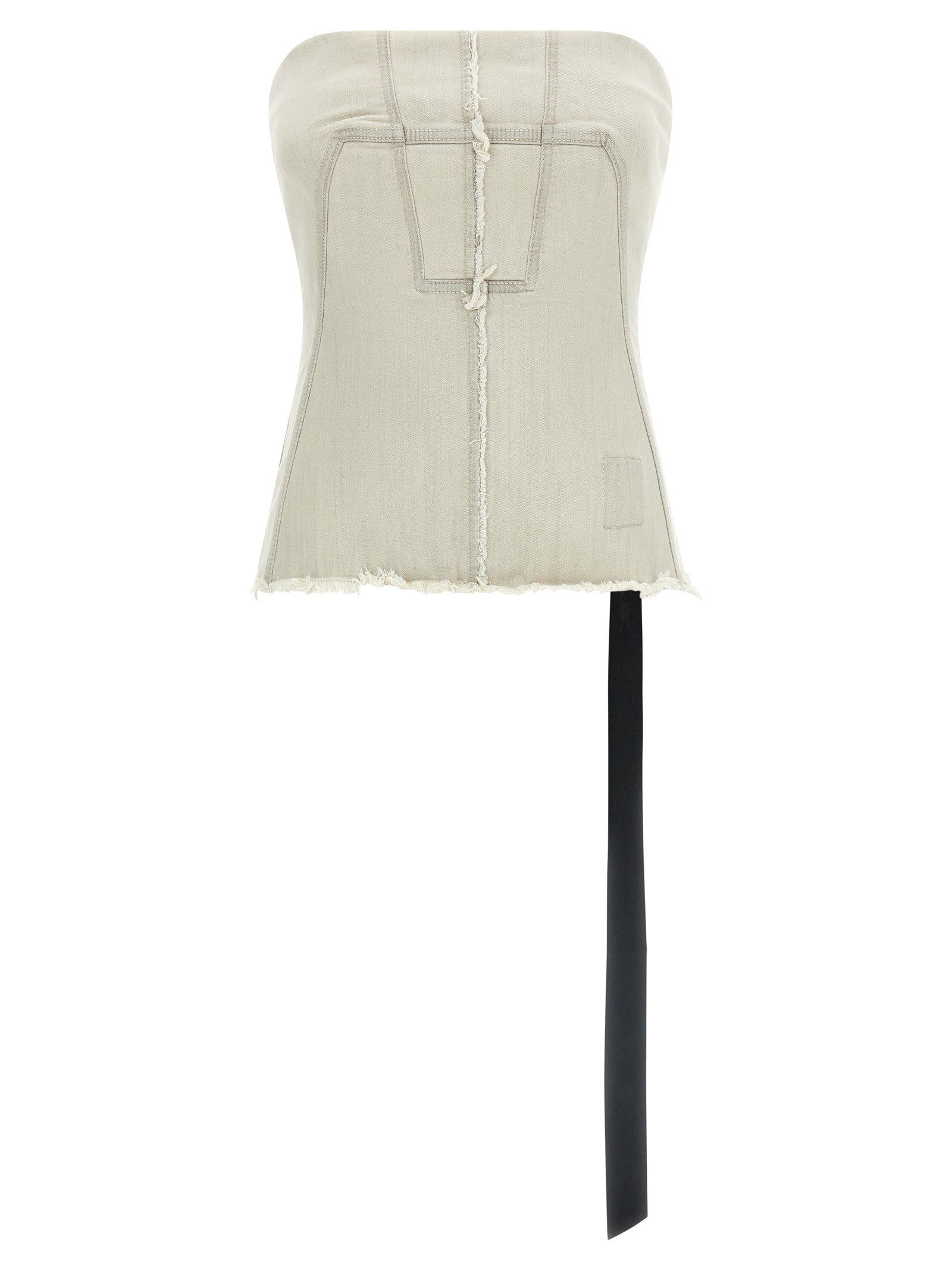 DRKSHDW Bustier Top Grey