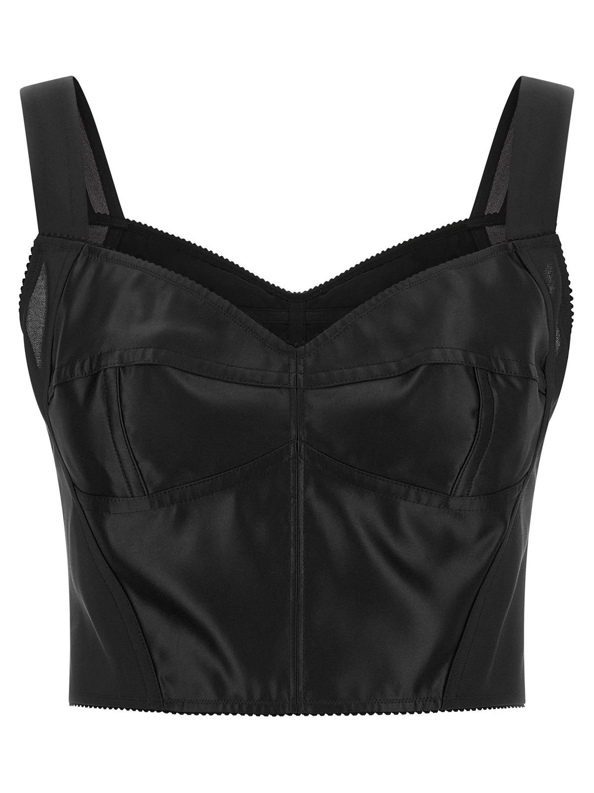 Dolce&amp;Gabbana Bustier Top Black