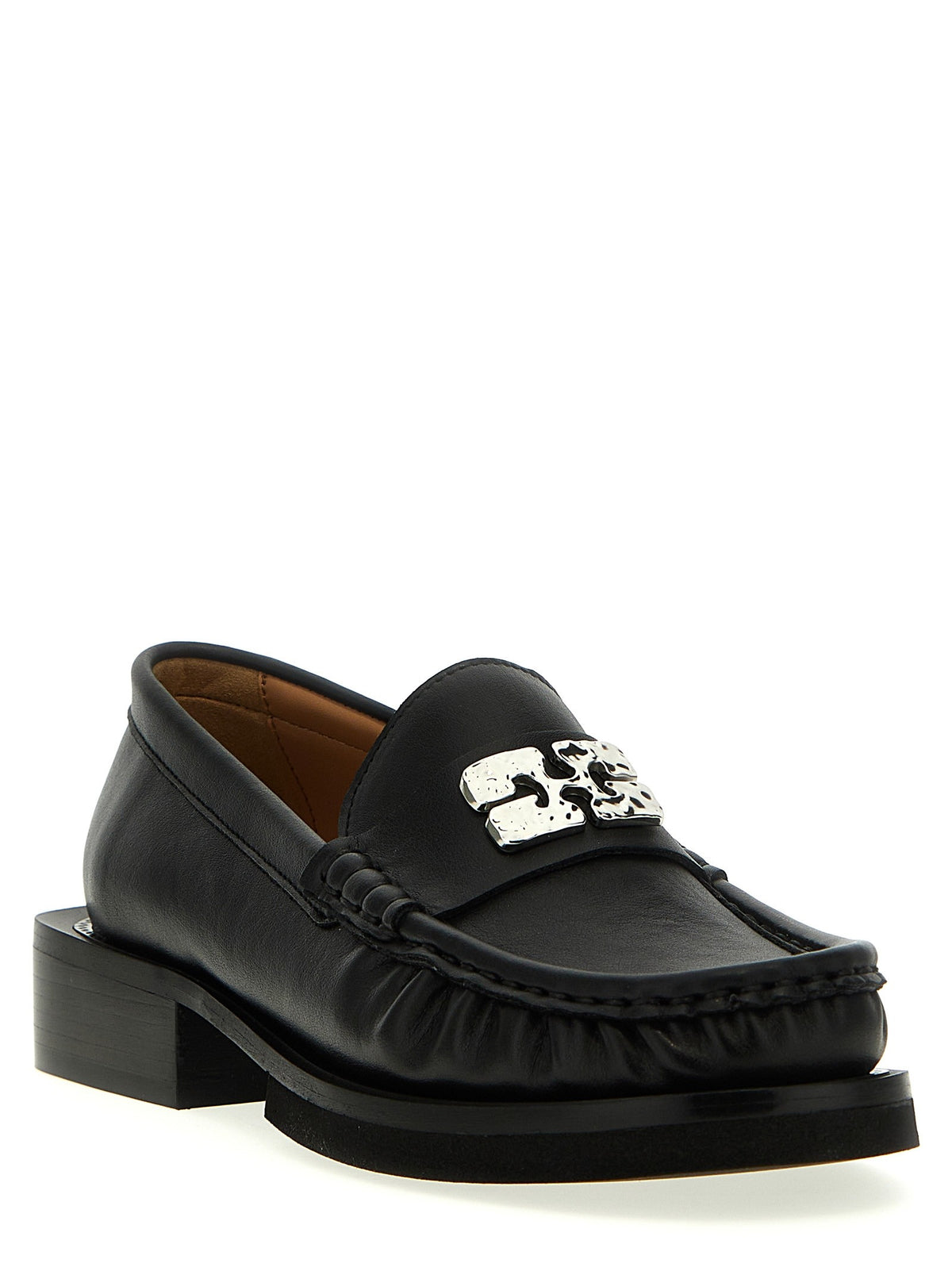 Ganni Butterfly Loafers Black, view 2