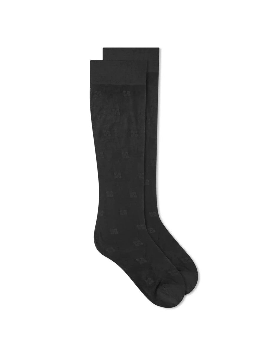 Ganni Women's Butterfly Socks Black
