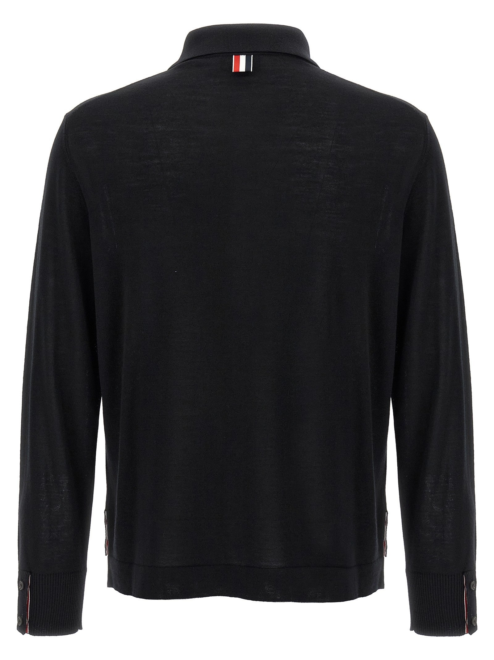 Thom Browne Button Down Cardigan Black