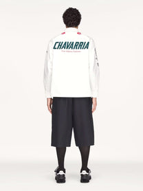 adidas Originals x Willy Chavarria Men's Button up Cotton Shirt White