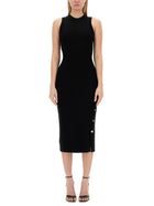 Moschino Women's Buttoned Dress Black