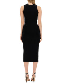 Moschino Women's Buttoned Dress Black