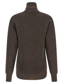 Lemaire Buttoned Top Cardigan Brown