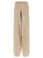Fabiana Filippi Buttoned Yarn Pants Beige