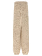 Fabiana Filippi Buttoned Yarn Pants Beige, view 2