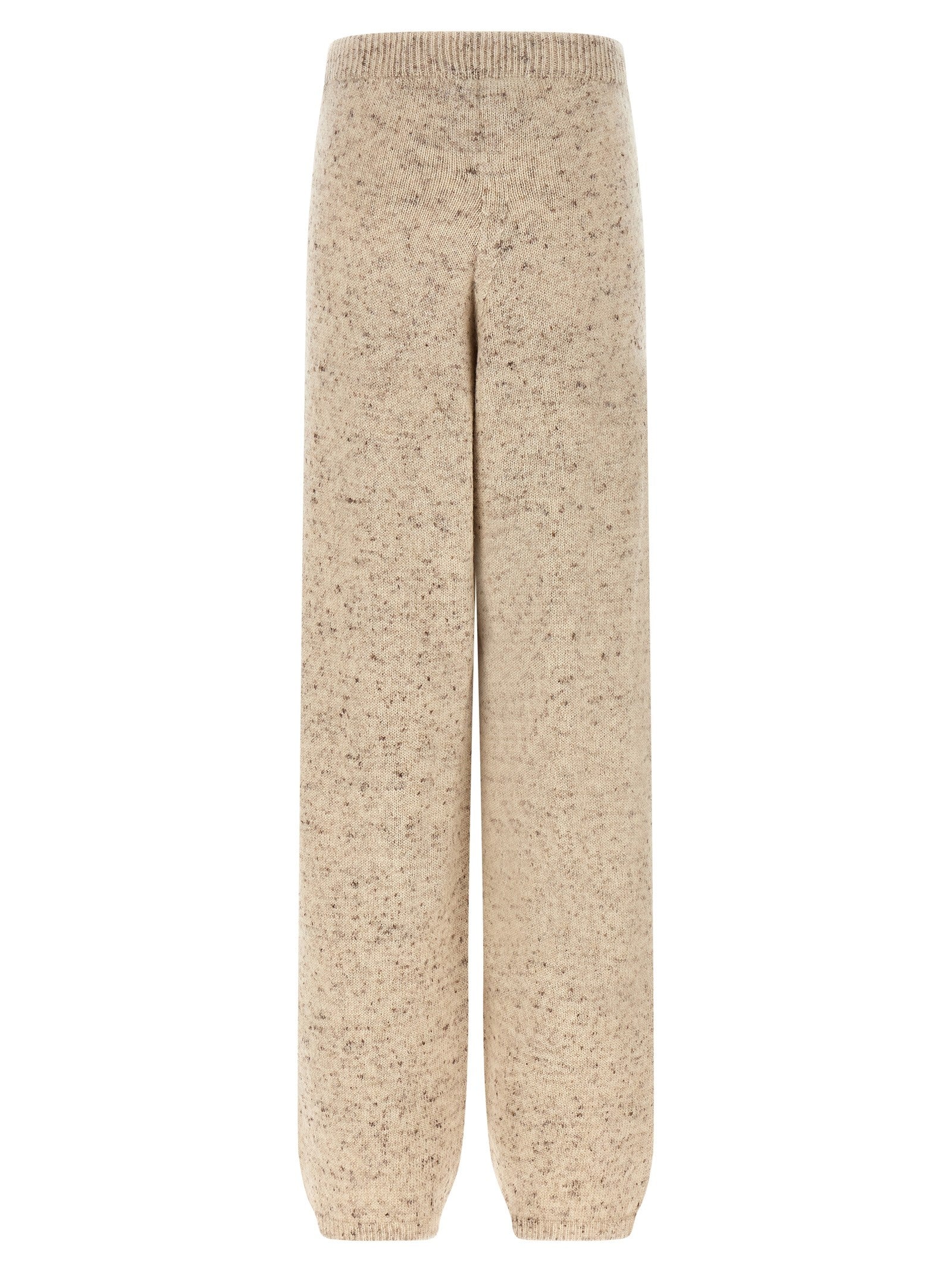 Fabiana Filippi Buttoned Yarn Pants Beige