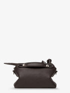 Fendi Women's By the Way Hammered Leather Handbag Black, view 2