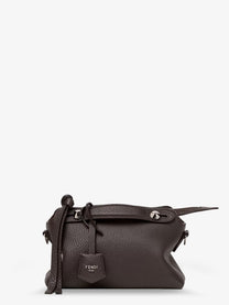 Fendi Women's By the Way Hammered Leather Handbag Black