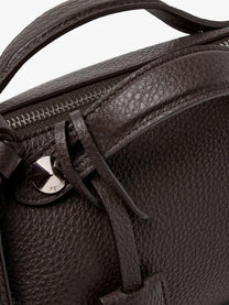 Fendi Women's By the Way Hammered Leather Handbag Black