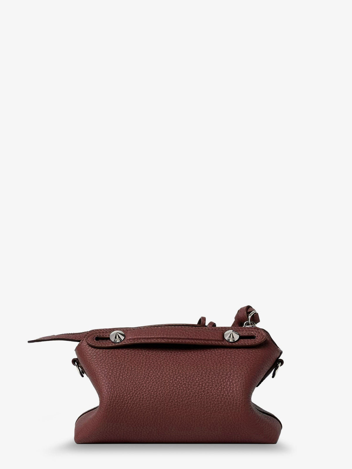 Fendi Women's By the Way Hammered Leather Handbag Red