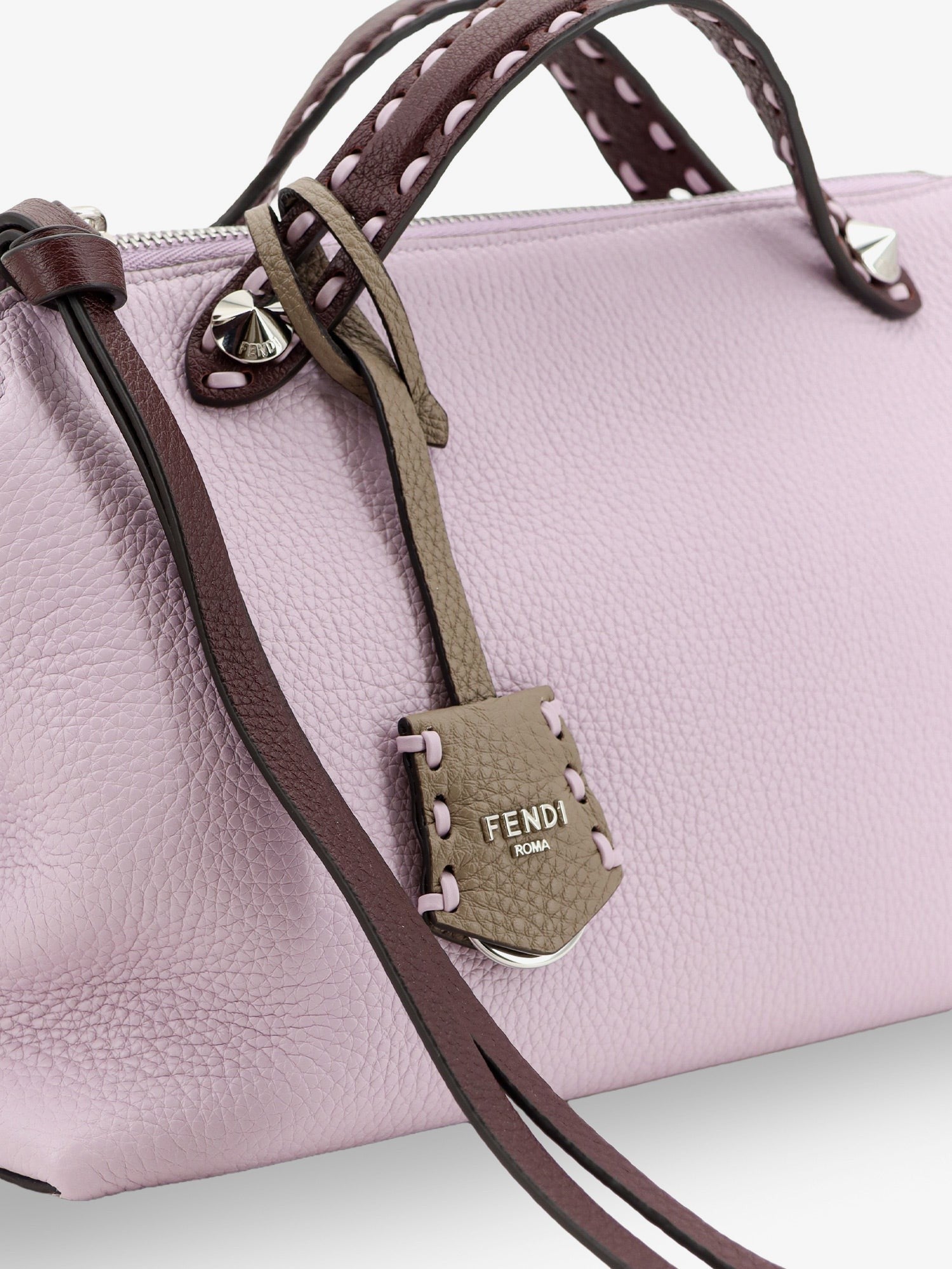 Fendi Women's By the Way Medium Leather Crossbody Bag Beige