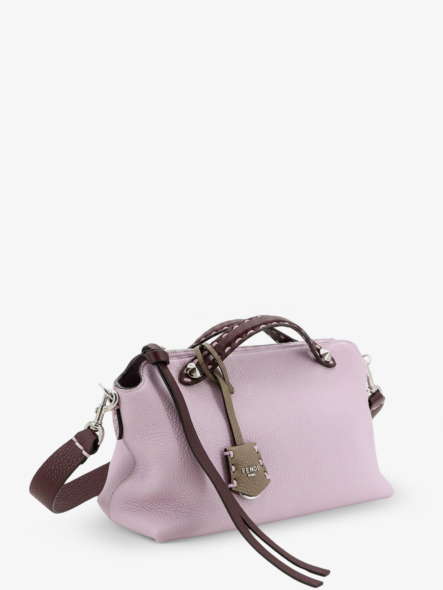 Fendi Women's By the Way Medium Leather Crossbody Bag Beige