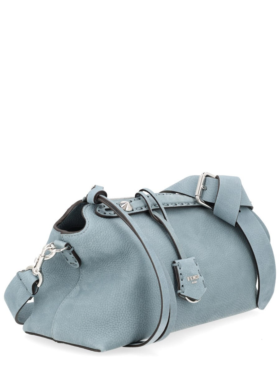 Fendi Women's By the Way Saddlery Bag Blue