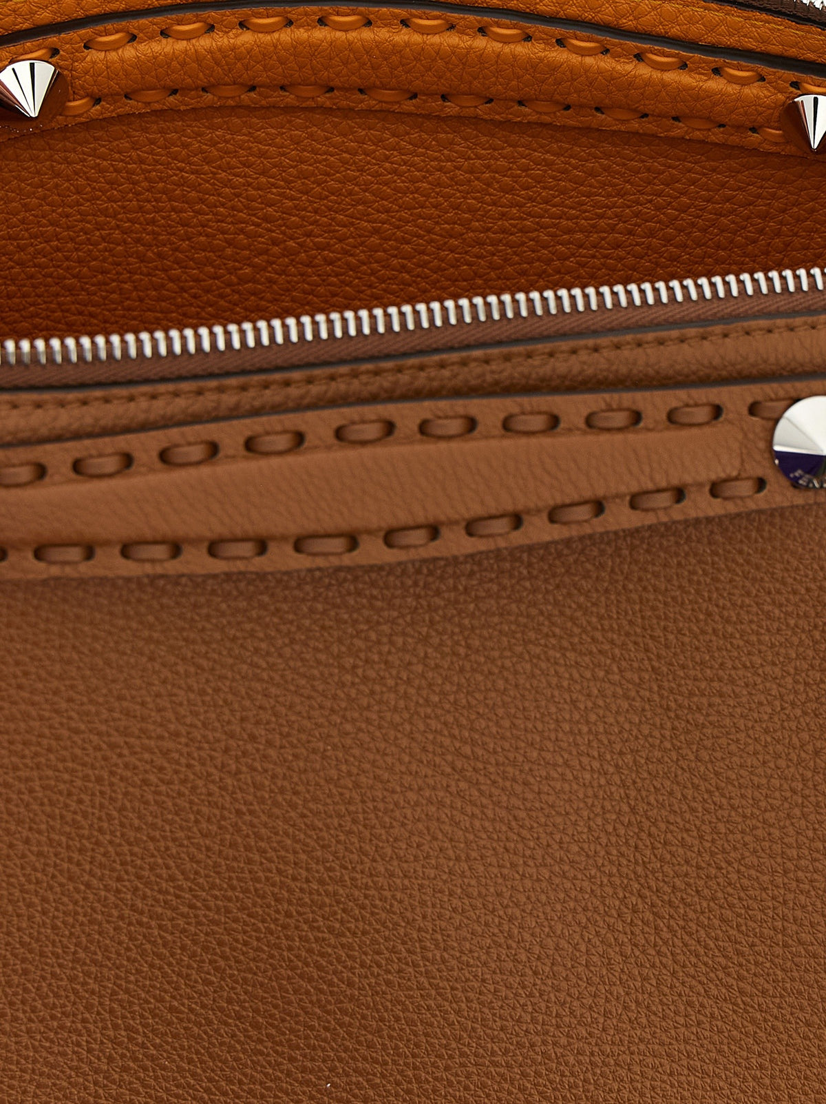 Fendi By the Way Selleria Medium Handbag Brown, view 4