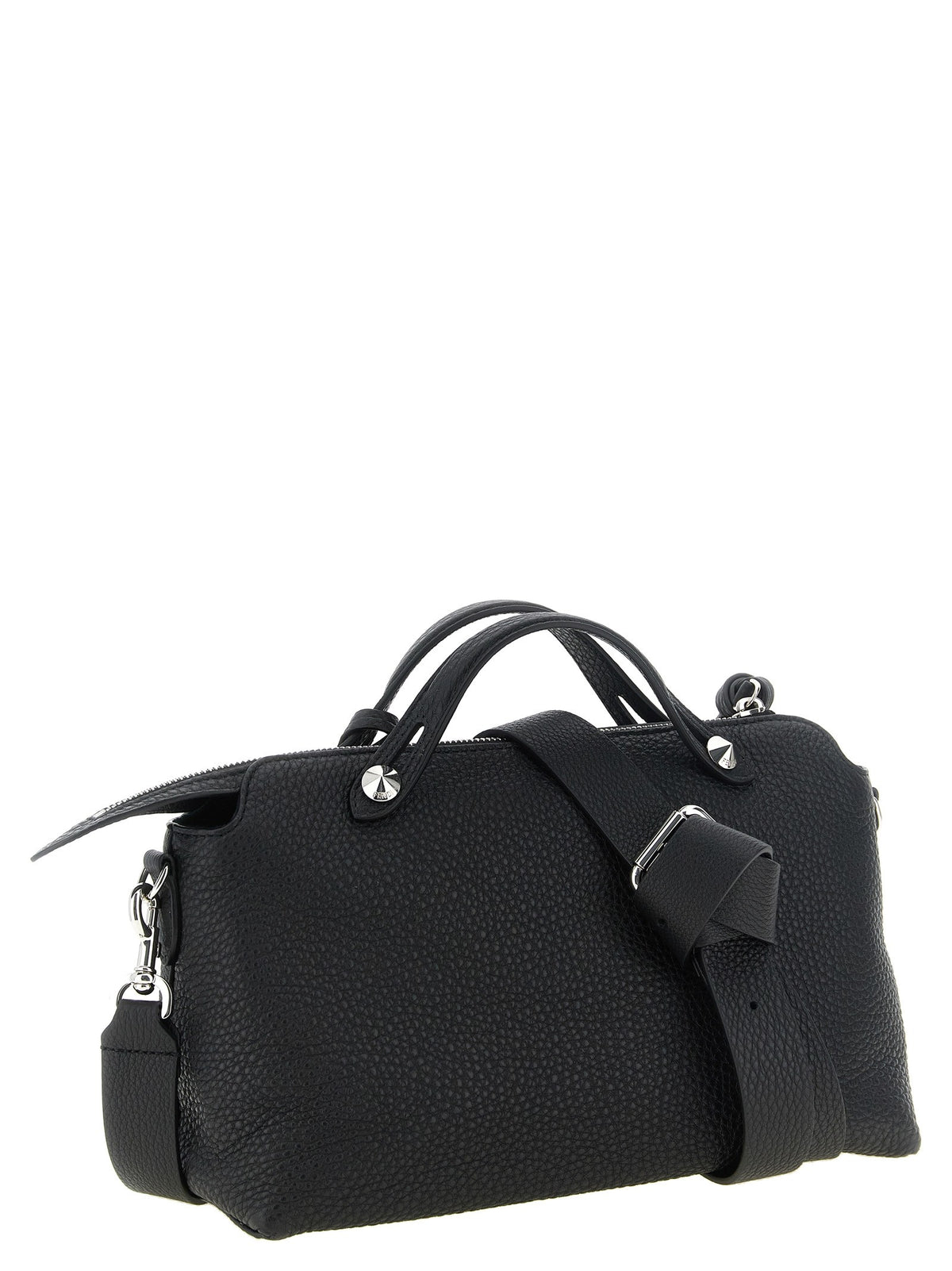 Fendi Women's By the Way Soft Boston Bag Black, view 2