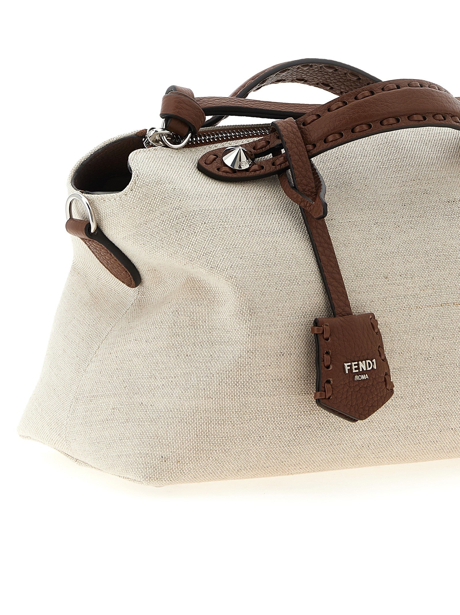 Fendi By the Way Soft Medium Handbag Beige