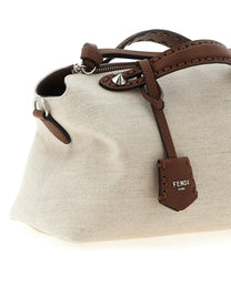 Fendi By the Way Soft Medium Handbag Beige