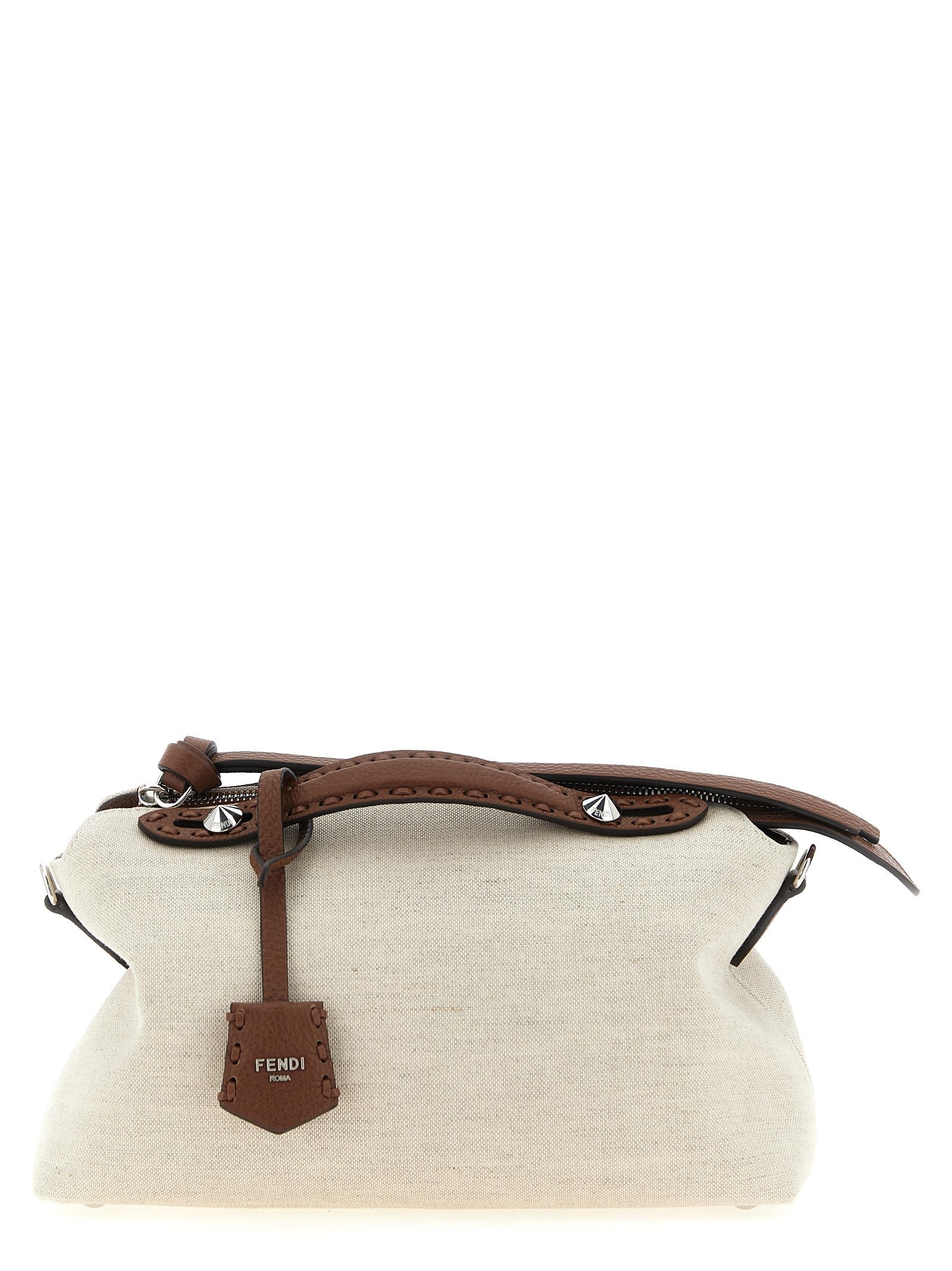 Fendi By the Way Soft Medium Handbag Beige