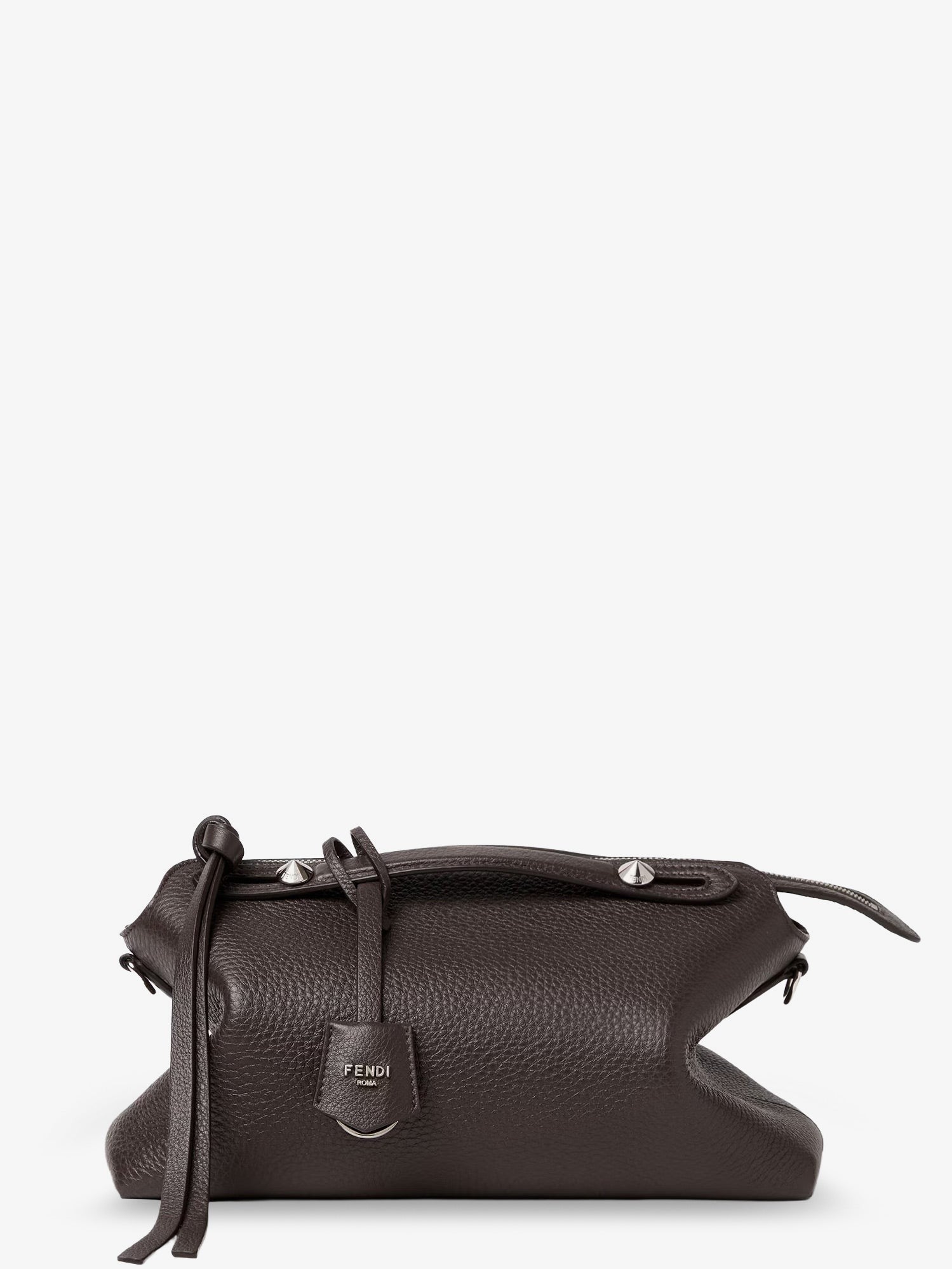 Fendi Women's By the Way Soft Medium Leather Handbag Black