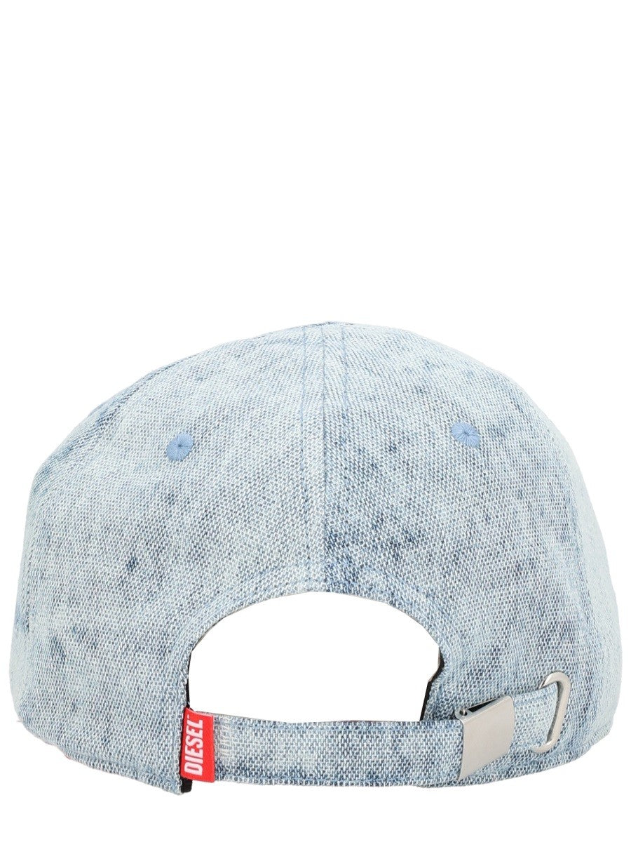 Diesel Men's Feel Baseball Cap Blue Diesel
