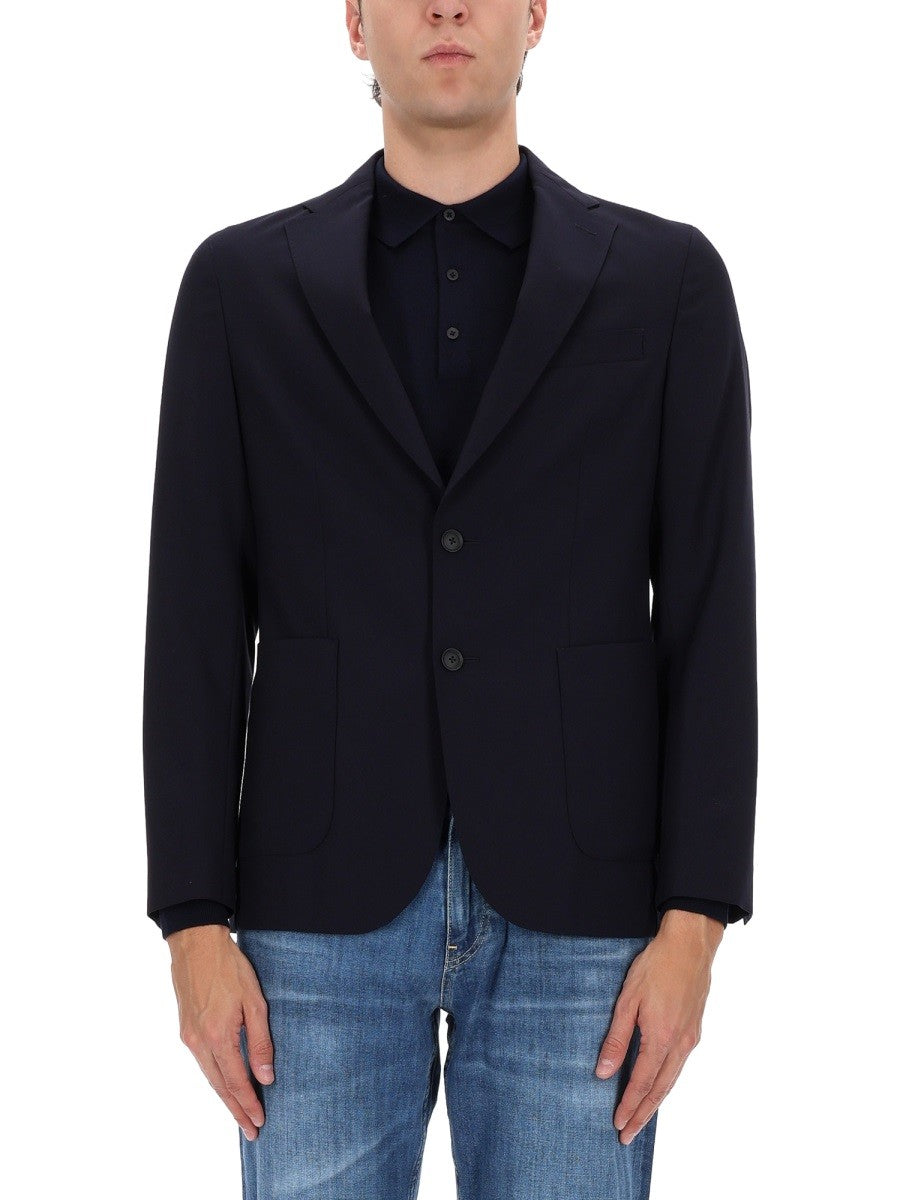 BOSS Men's Hanry Jacket Blue