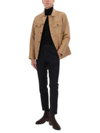 BOSS Men's Malid Jacket Beige, view 2