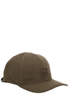 C.P. Company Men's Gabardine Cotton Hat Green, view 3