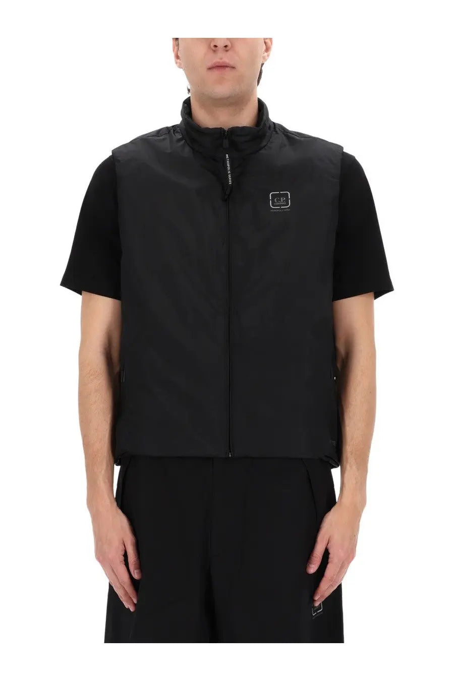 C.P. Company Men's Gilet Black, view 4