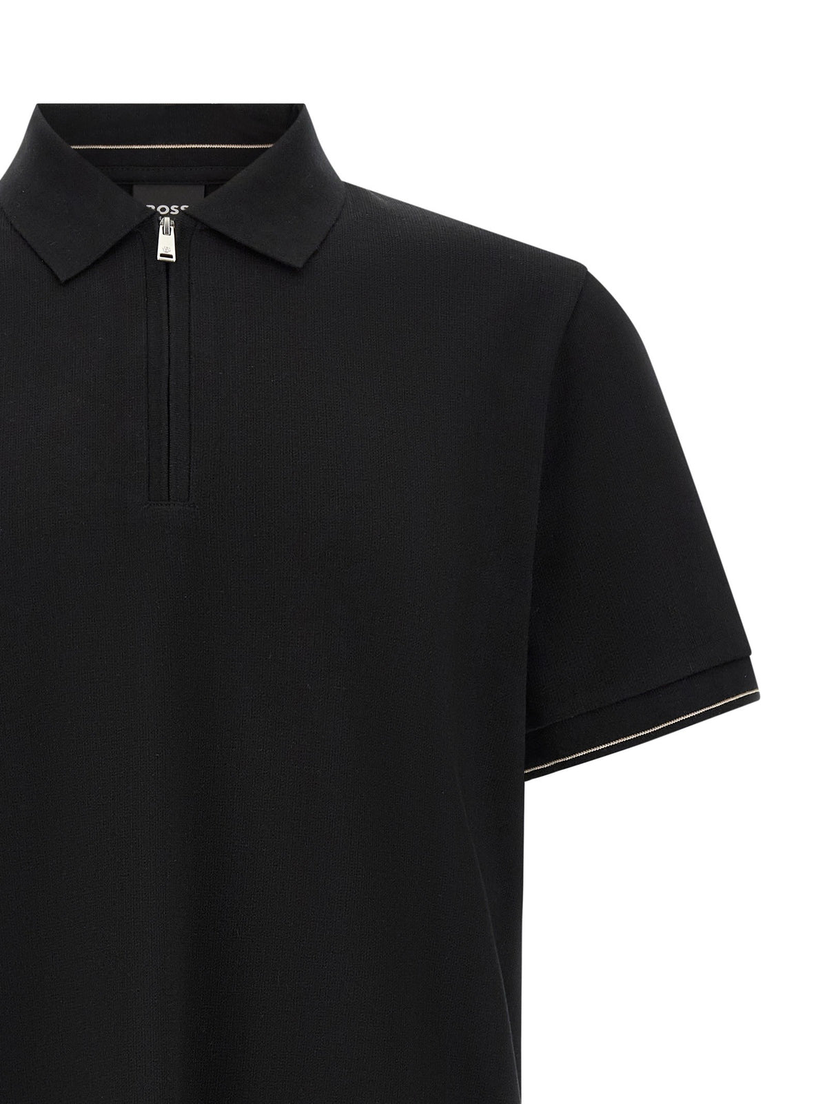 HUGO BOSS Pei Polo Shirt Black