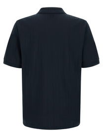 HUGO BOSS Ponti Polo Shirt Blue