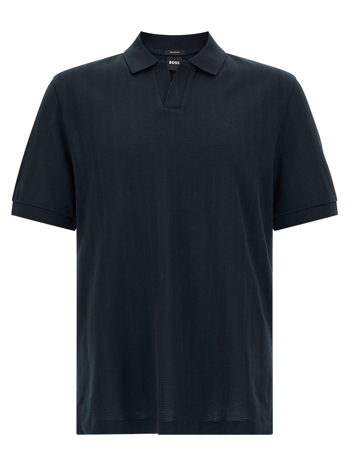 HUGO BOSS Ponti Polo Shirt Blue