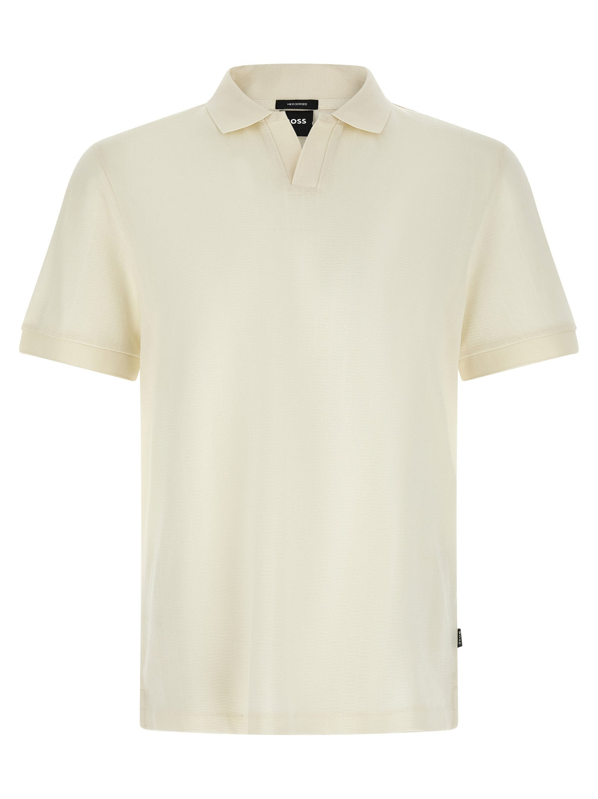 HUGO BOSS Ponti Polo Shirt White