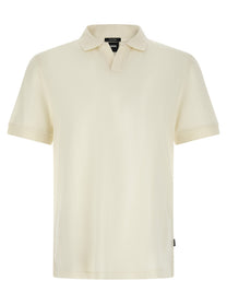 HUGO BOSS Ponti Polo Shirt White