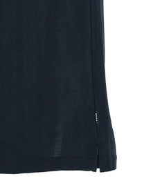 HUGO BOSS Ponti Polo Shirt Blue