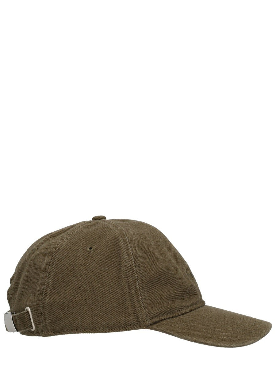 Diesel Men's Run Wash Baseball Cap Green, view 2