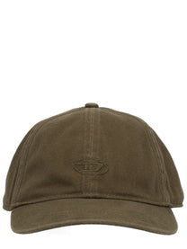 Diesel Men's Run Wash Baseball Cap Green