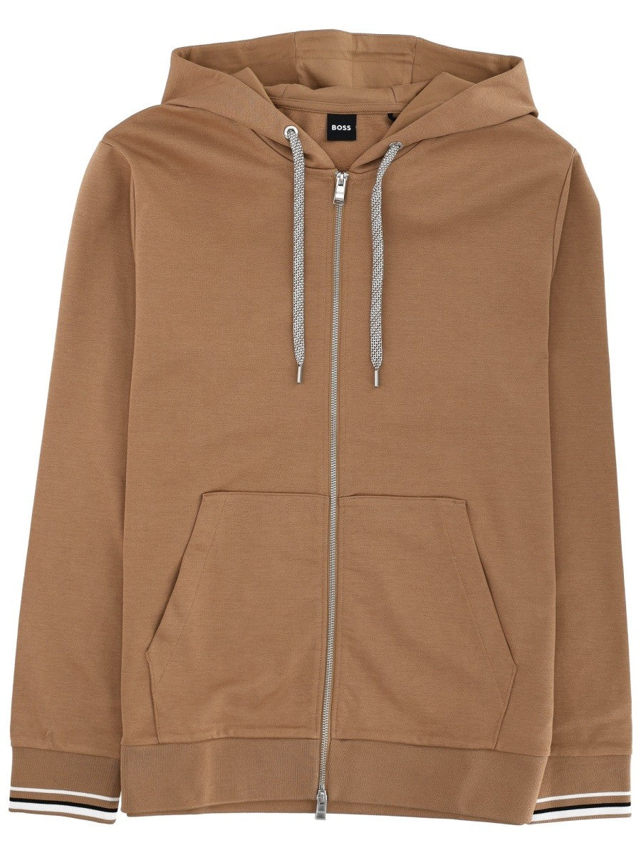 Boss Men's Spencer Sweatshirt Beige
