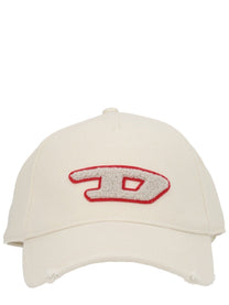 Diesel Men's Spon Baseball Cap White