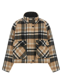 Pinko Caban Check Gold