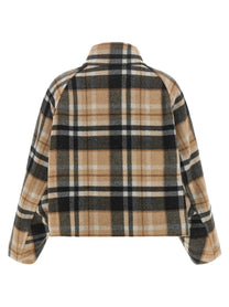 Pinko Caban Check Gold
