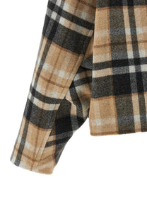 Pinko Caban Check Gold