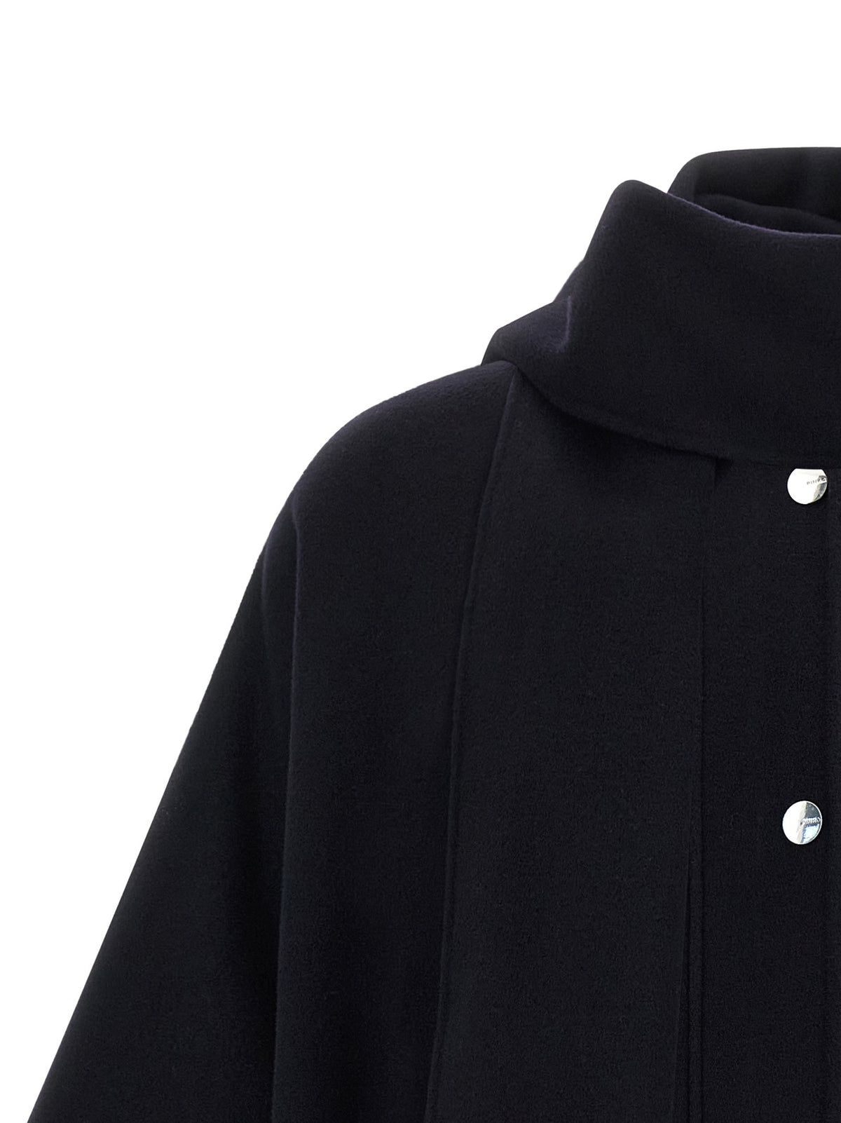 Pinko Caban Coat Blue