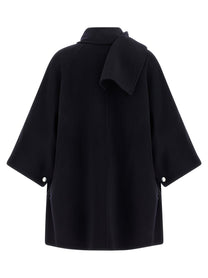 Pinko Caban Coat Blue