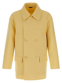 Fendi Caban Coat Yellow