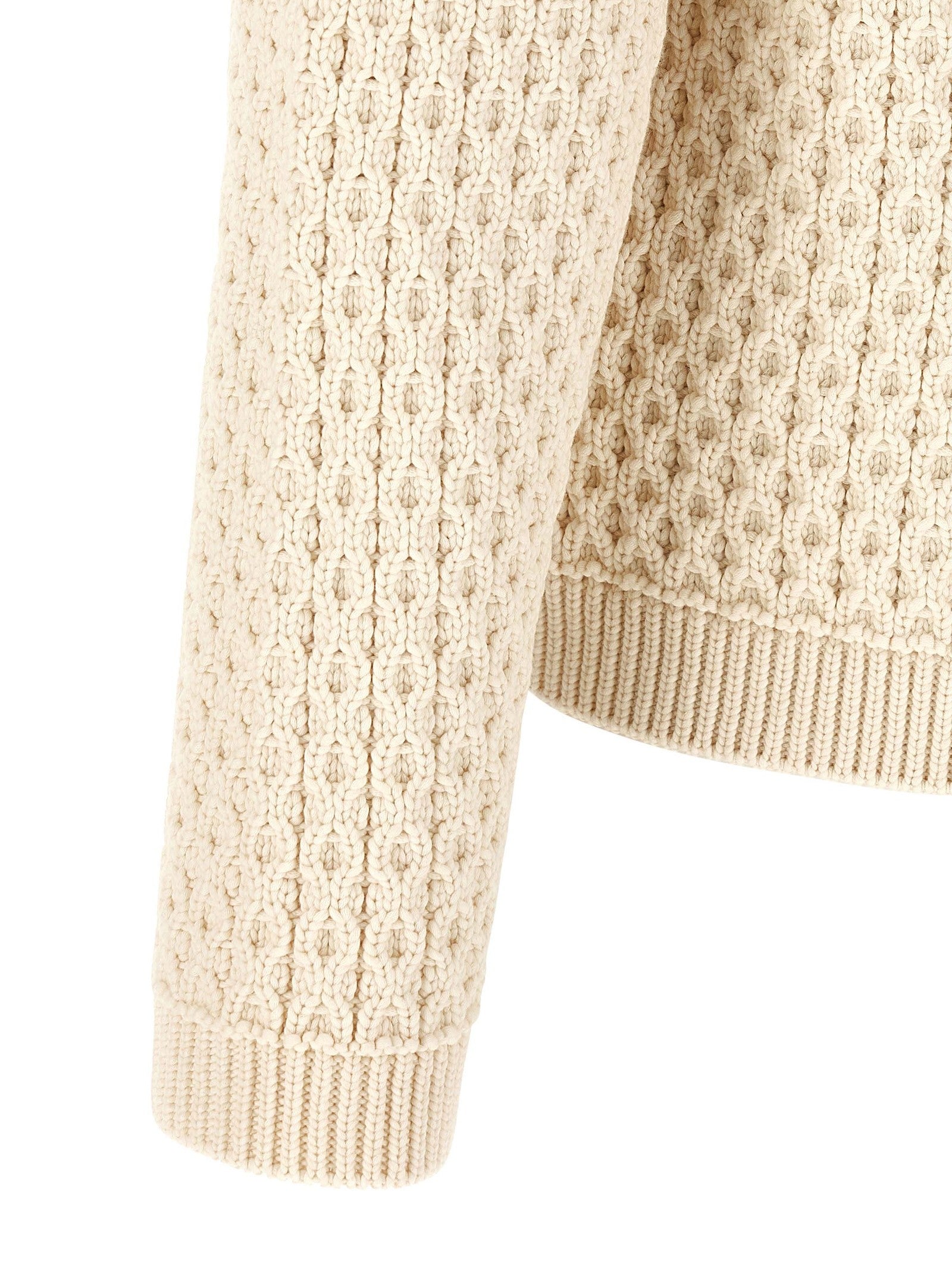 JW Anderson Cable Cardigan White